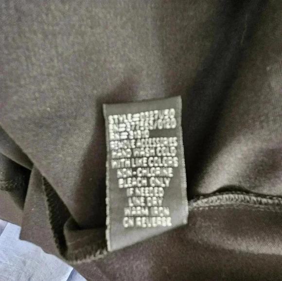 ALYX Mixed Media Belted Sheath Dress Size 8, Floral And Solid, Careerwear - Picture 7 of 7